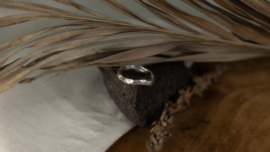 Basic silver ring