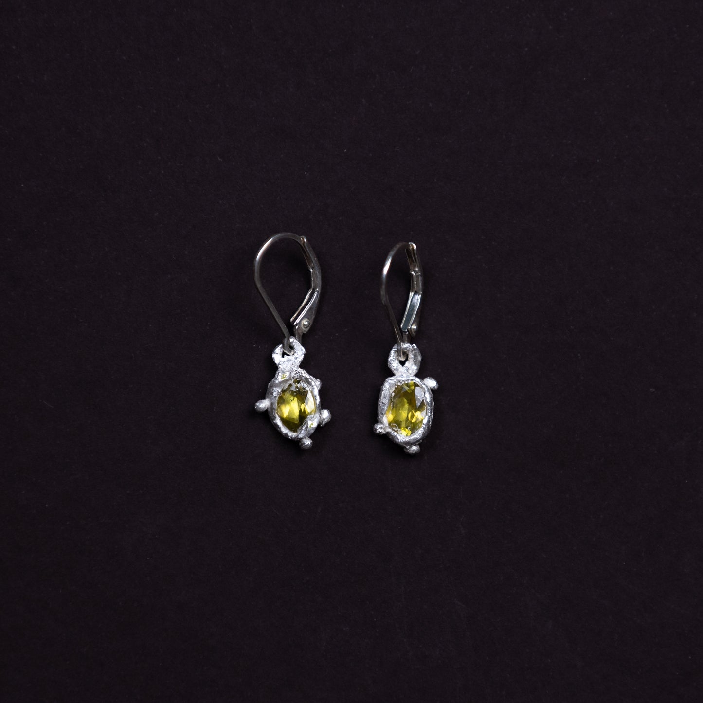 Peridot earrings